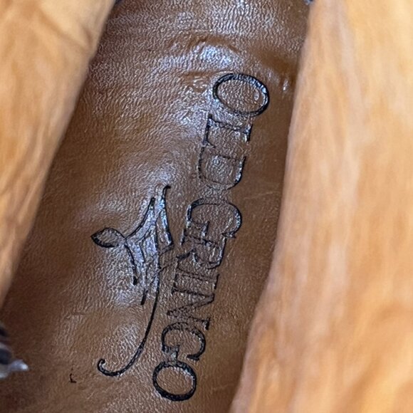 Old Gringo Sharon Black/Brown Women's Boots, Size 10 - Picture 13 of 16